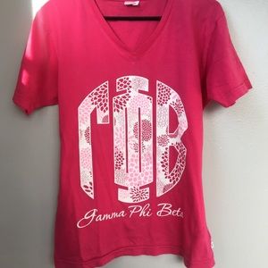 Gamma Phi Beta Floral Tee